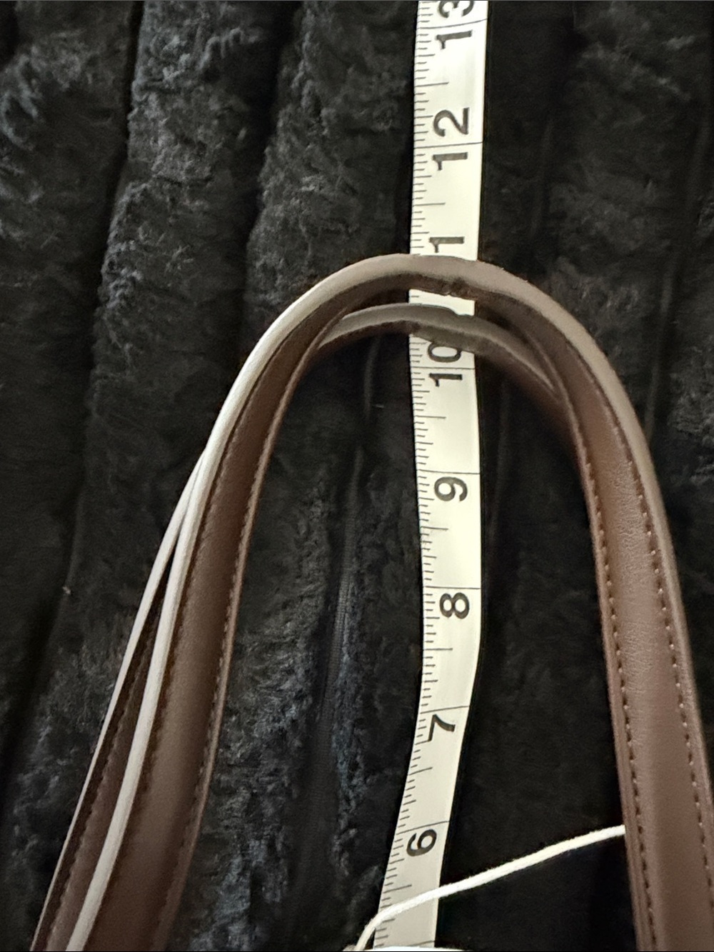 JW PEI Dumpling Bag Dark Brown V-Cut Tote - Picture 8 of 11